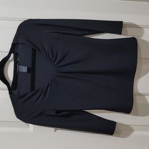 EXPRESS Black 3/4 sleeve Top size S